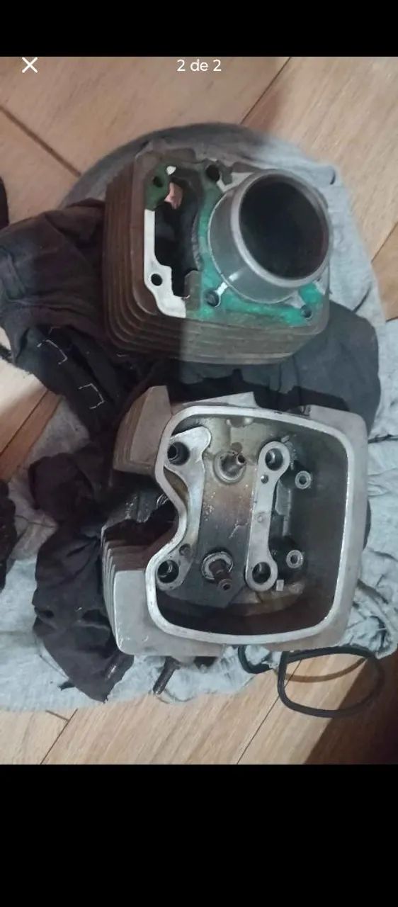 Cilindro é cabeçote da tinta 150 mix 2011 - Foto 2