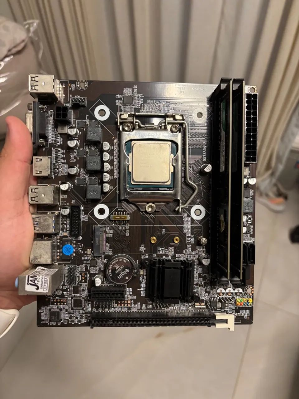 Kit Placa mãe, processador e memórias  - Foto 2