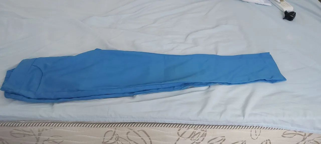 Calça de Moletom Azul , escolar  - Foto 3