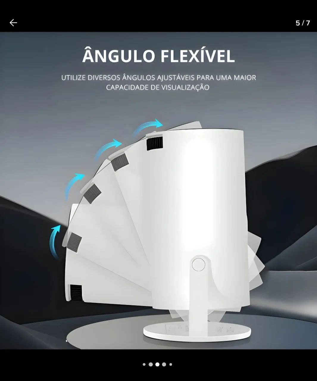 Projetor portátil HY300 até 150" Android - Foto 3