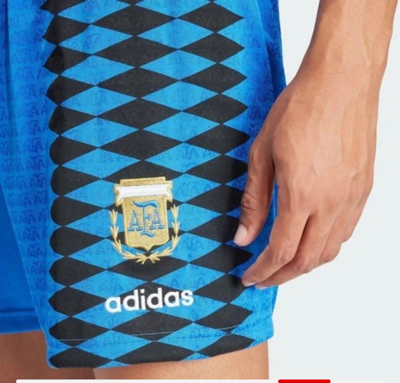 Shorts Argentina Adidas 2 1994 - Foto 5