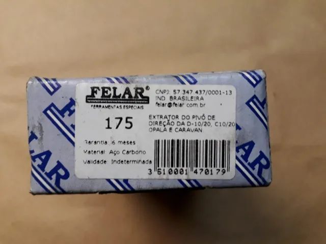 Extrator do pivô de direção da D-10/20, C10/20 Opala e Caravan. - Felar 175 - Foto 5