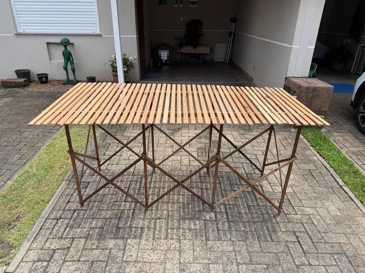 Mesa Para Camelô Sanfonada 2,00m X 0,90cm