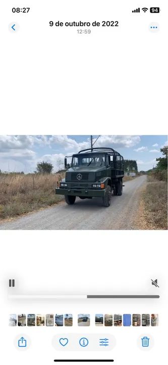 Caminhão Mercedes-Benz 1418 - 4x4- EMPLACADO / Em muito bom estado mecânico - pouco uso - Foto 4