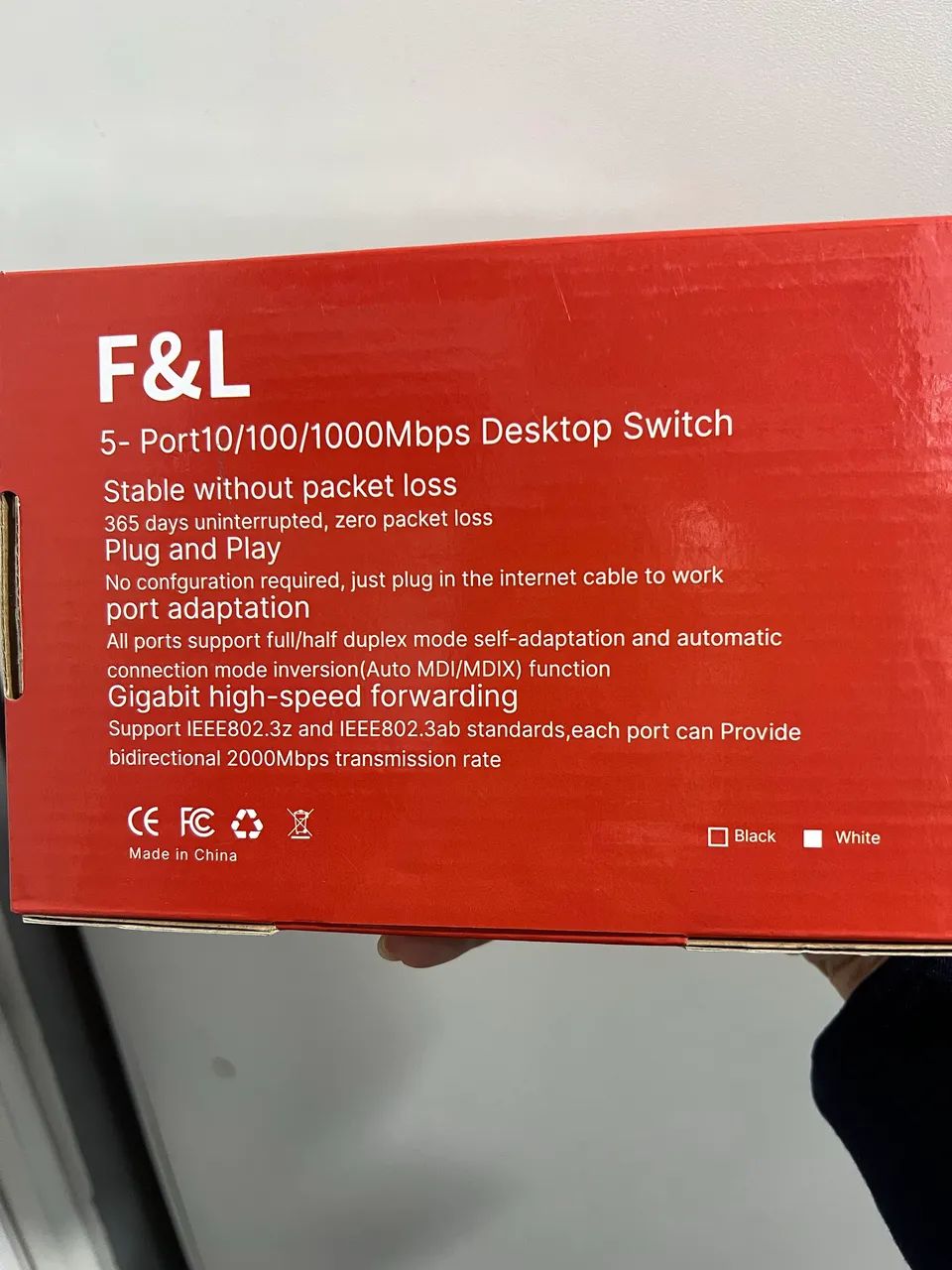 Switch 5 portas 10/100/1000 - Foto 3