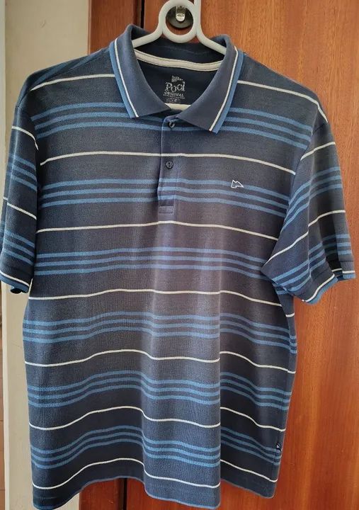 Camisa Polo SemiNova listrada M/G - Foto 5