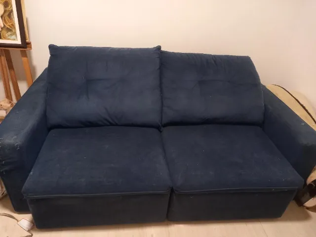 Sofá retrátil e reclinável
