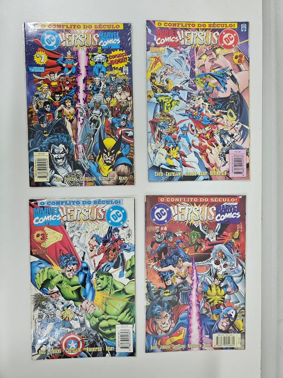 DC versus MARVEL COMICS  - Volume 1 ao 4 - Foto 5