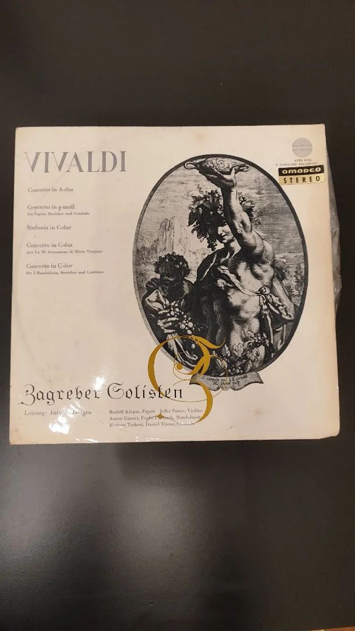 Disco de Vinil Vivaldi - Zagreber Solisten
