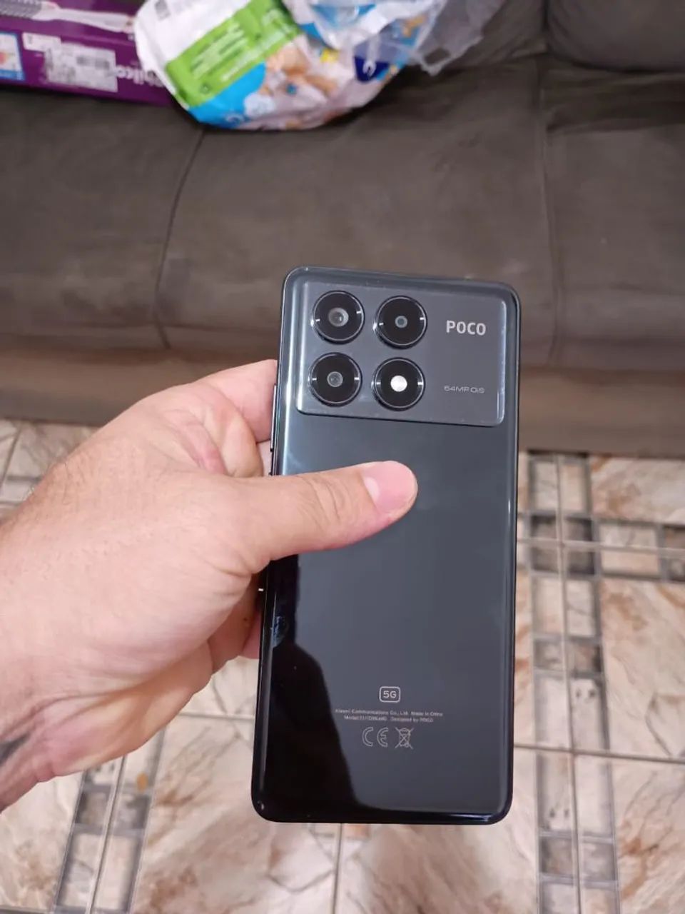 POCO X6 PRO -PEGO INFERIOR MAIS VOLTA  - Foto 2