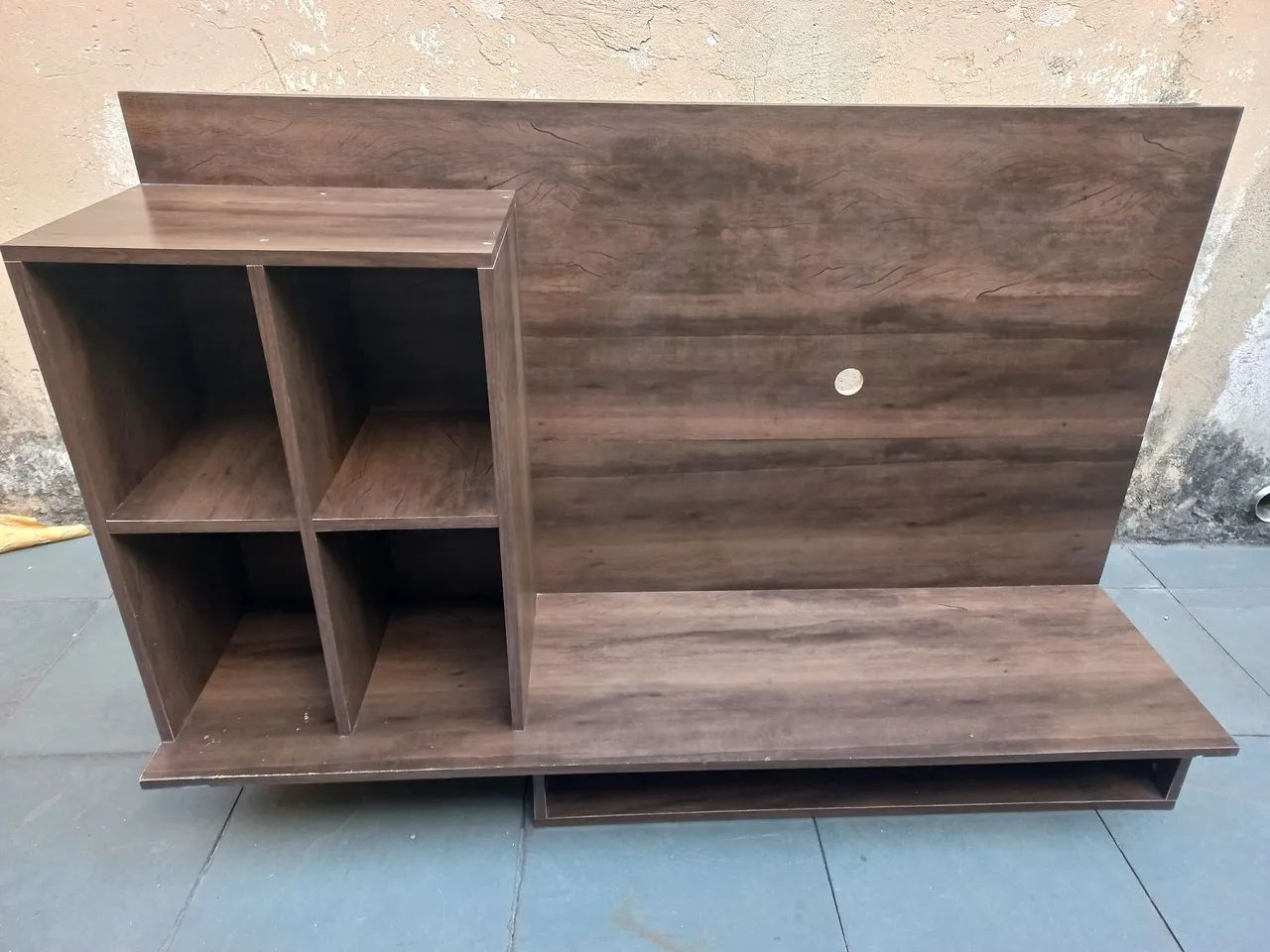Painel para TV com nichos e prateleira - Foto 4