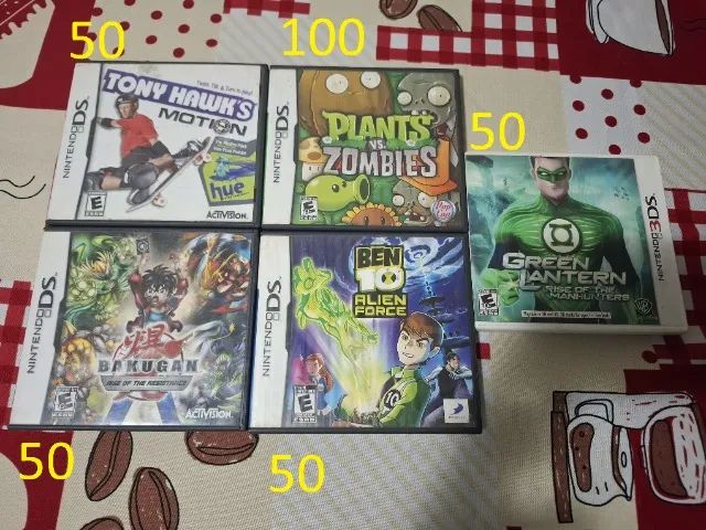 Jogos Nitendo DS/3DS (Mossoró/RN)