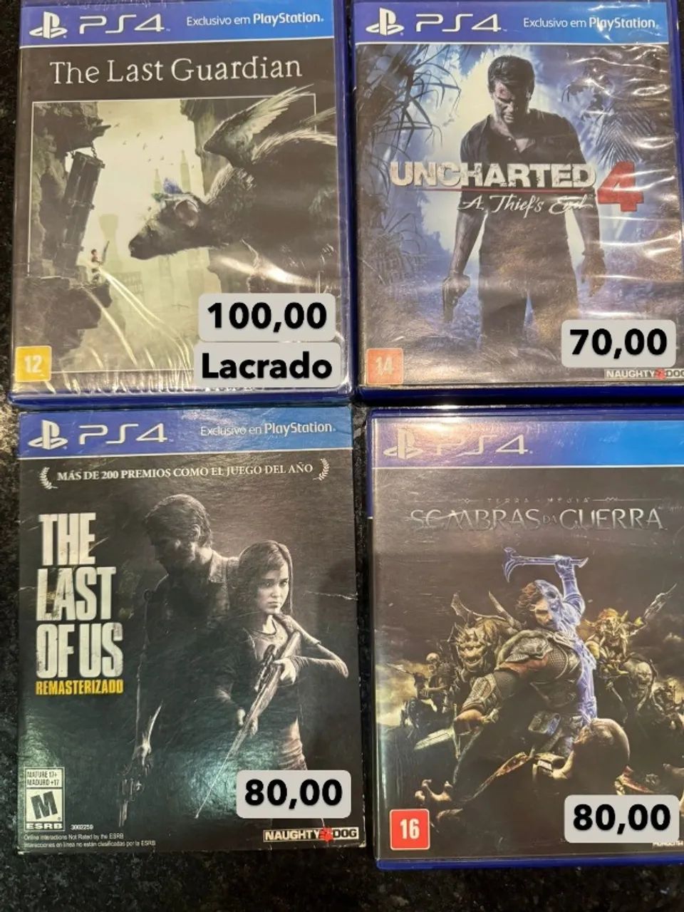 ? Jogos PS4 - Mídia Física / Originais ? - Foto 2