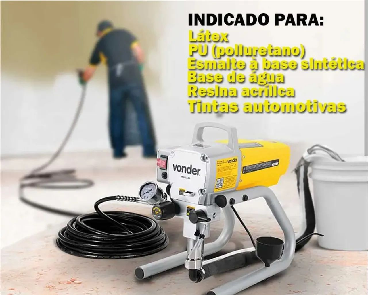 Pistola pintura airles - Aluguel  - Foto 3