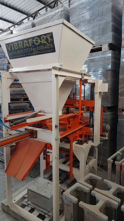 Maquina pneumática Vibrafort 3 blocos 14 - Foto 3