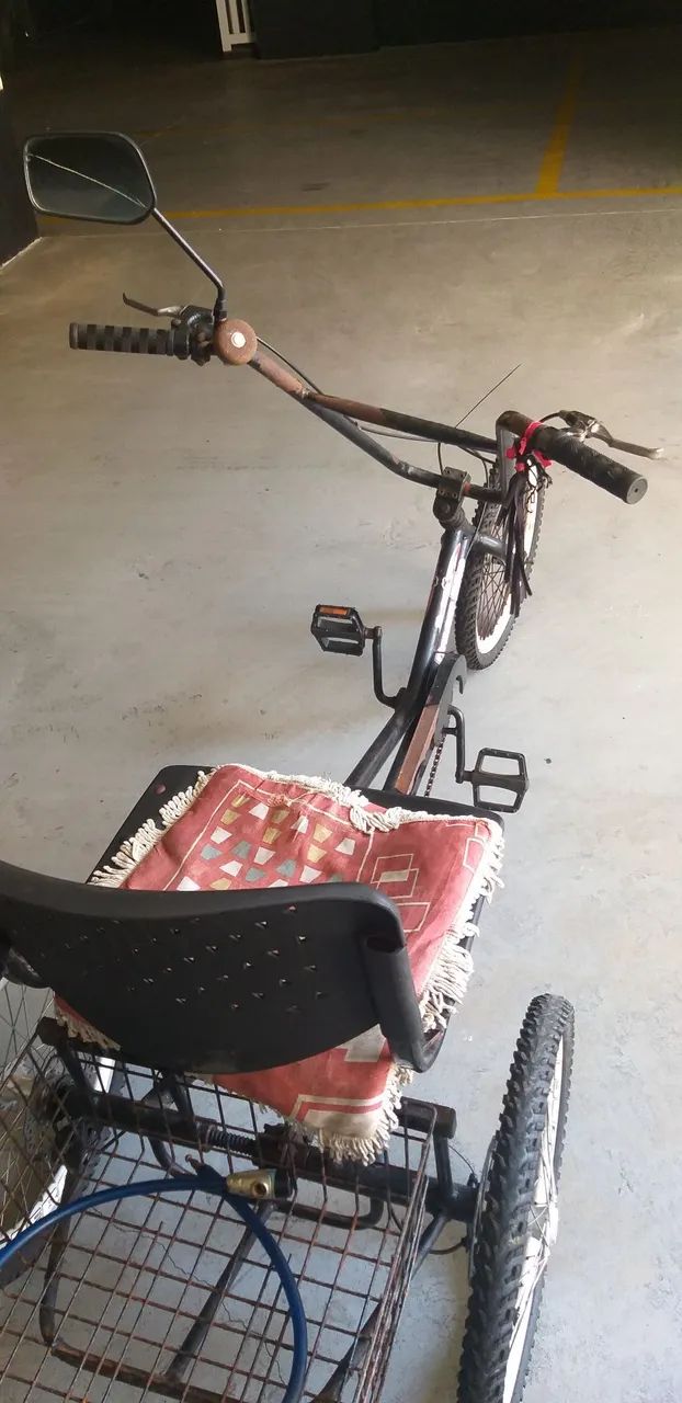 Triciclo plaiano  com Cadeira - Foto 4