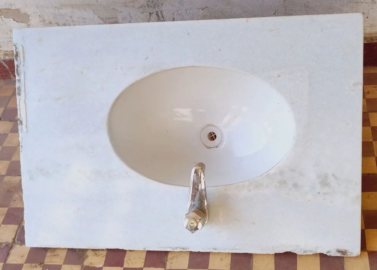 Pia para banheiro mármore  - Foto 2