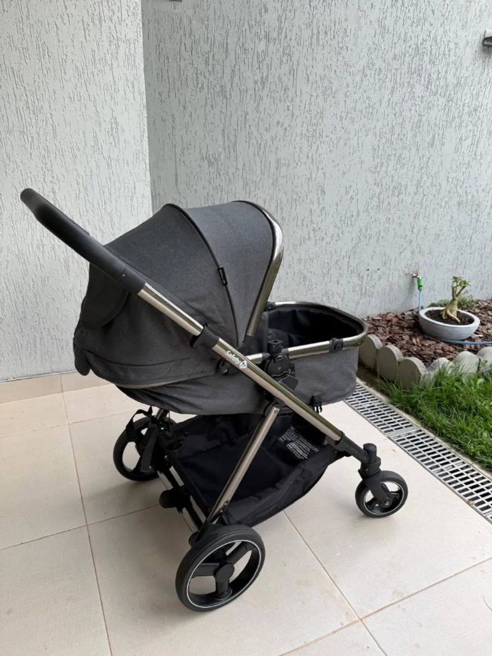 Kit bebê com, carrinho de bebê, Moisés, base veicular com isofix - Foto 5