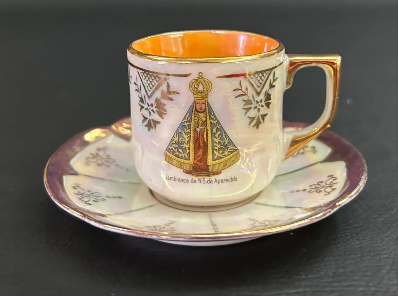 Xícara com imagem de Nossa Senhora  - Foto 3