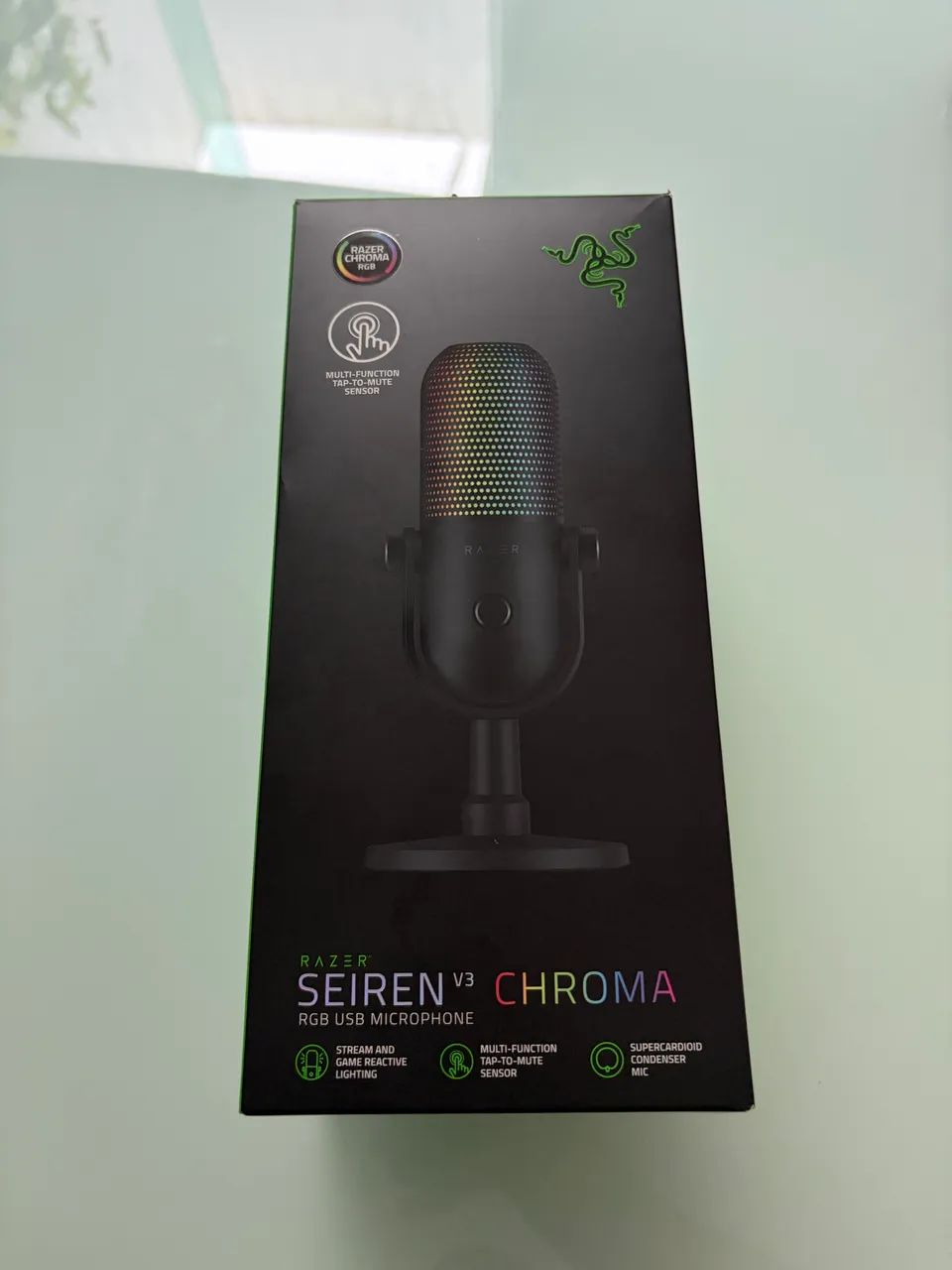 Microfone Razer Seiren v3 chroma - Foto 2