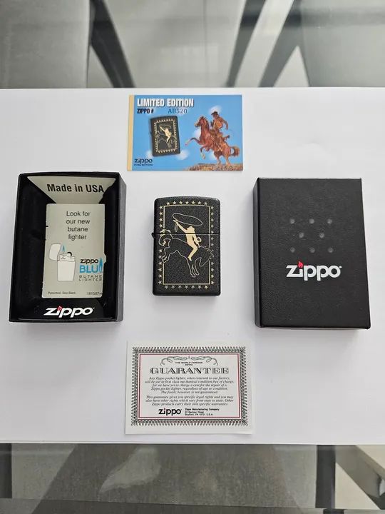 Isqueiro Zippo Edição Limitada - American Cowboy - Foto 2