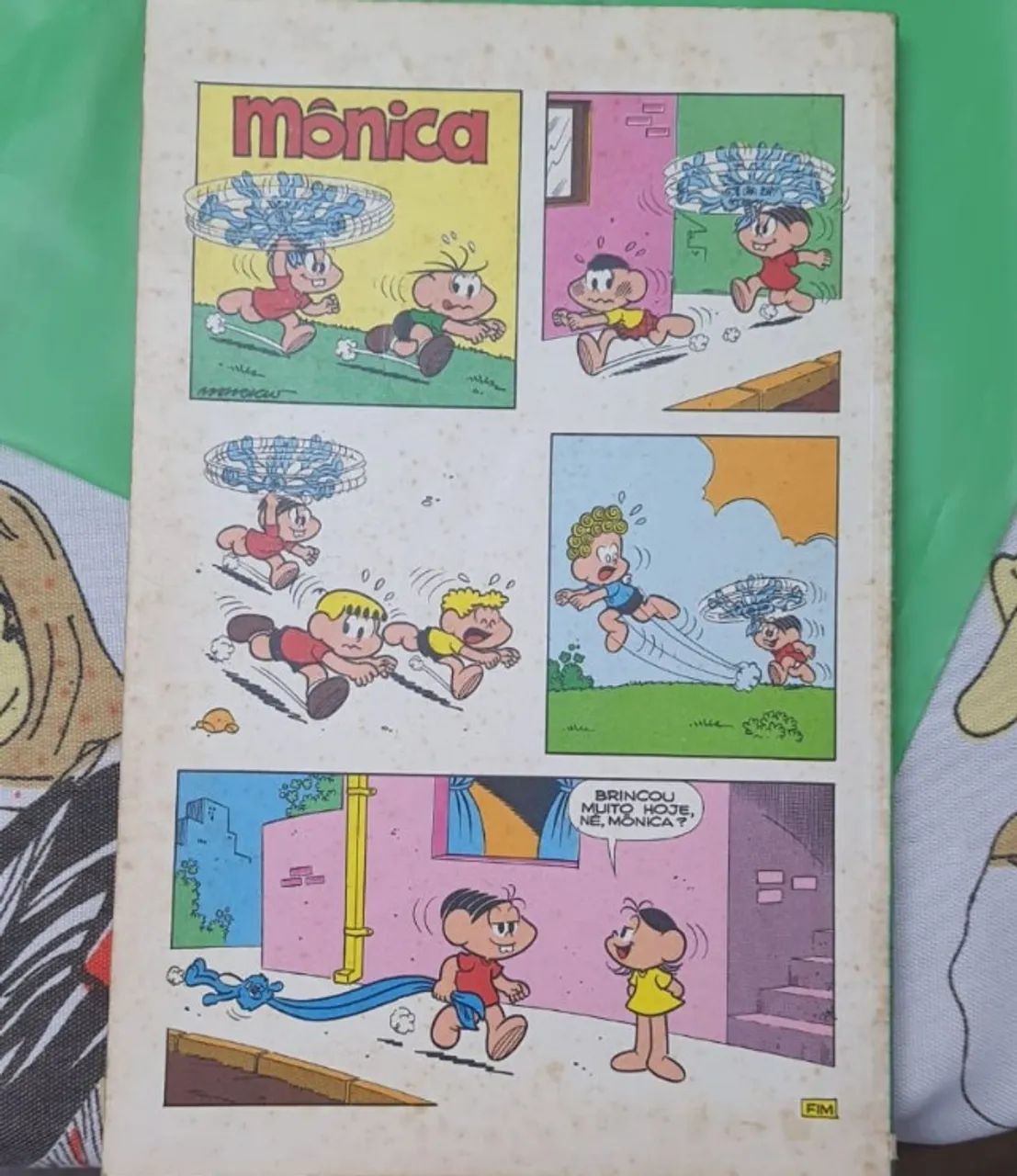 ALMANAQUE DA MÔNICA Nº 2 - Editora Abril (1977) - Foto 2