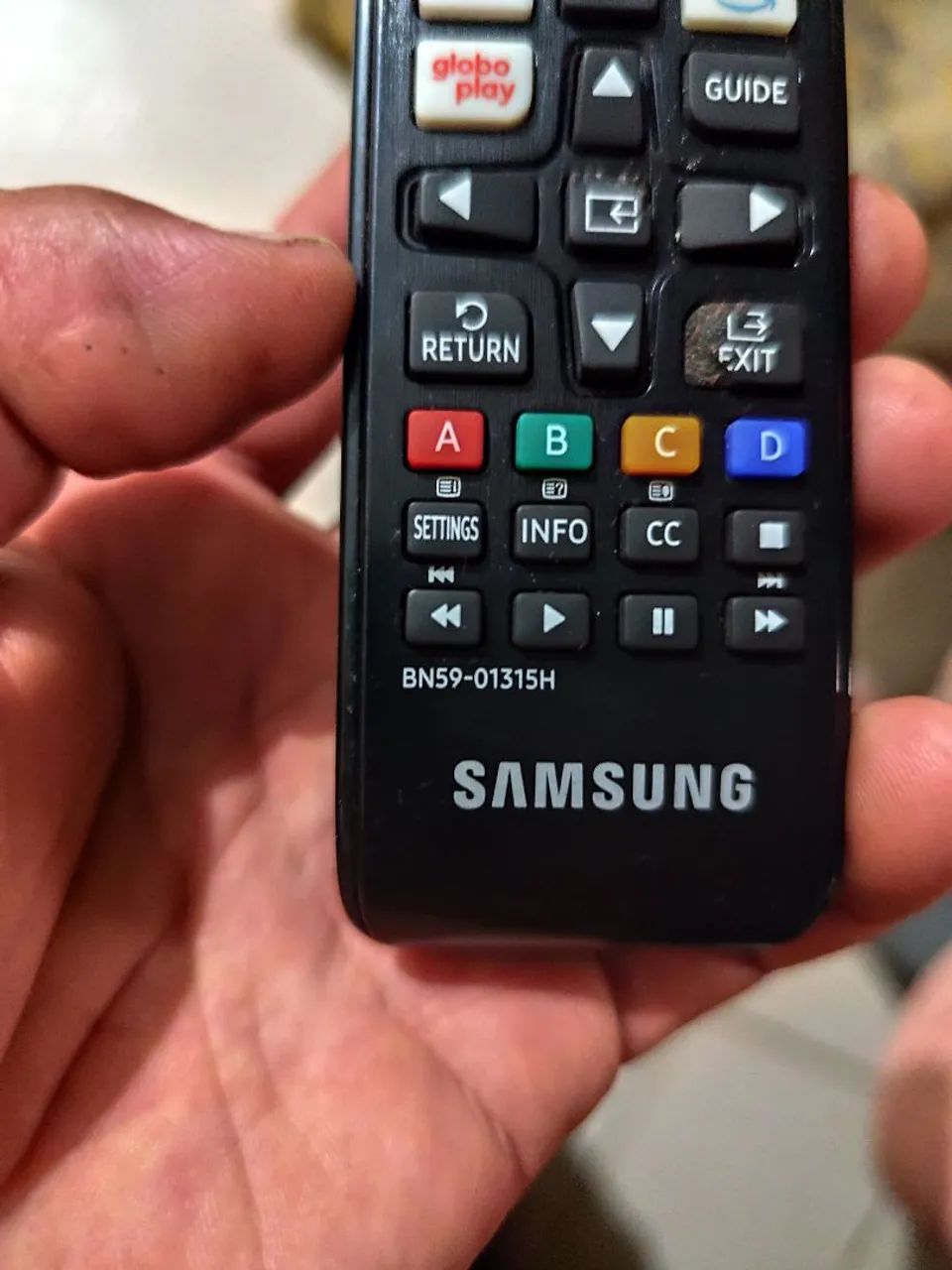 Controle tv Samsung original 64300603631617122