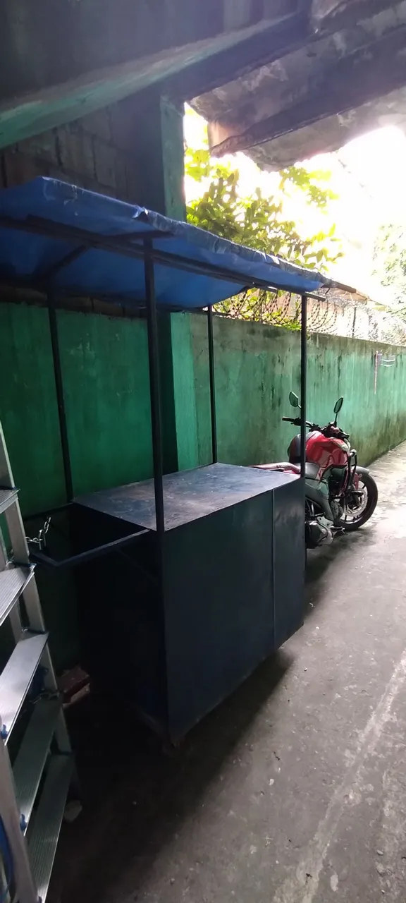 Carrinho de churrasco, faço entrega
