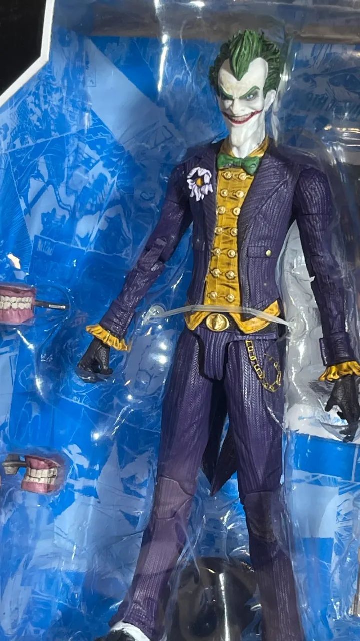 Coringa Arkham Asylum - Action Figure - NOVO - Lacrado - Foto 2
