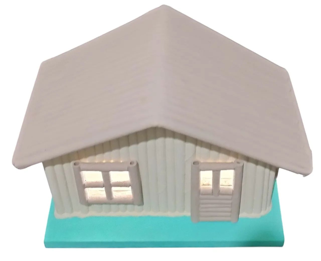 Abajur/Luminária em formato de casa - Decoração Quarto Bebê - Foto 5