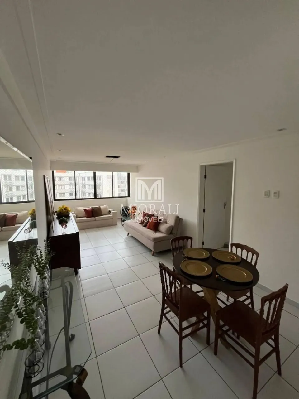 Aluguel de Apartamento Mobiliado 3 Quartos na Ponta Verde 700m da Praia e Condomínio Incl