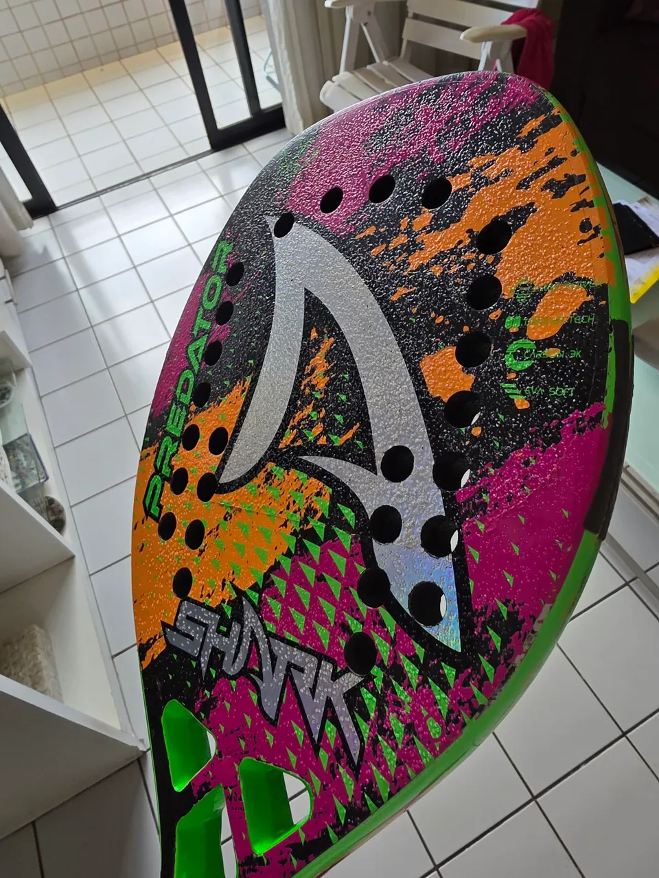 Raquete Beach Tennis Predator Shark