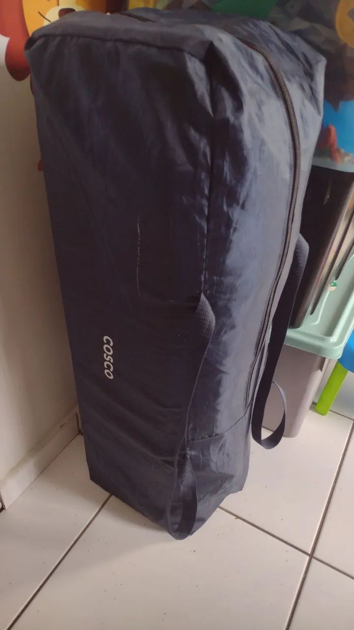 Berço portátil para bebê com colchão  - Foto 5