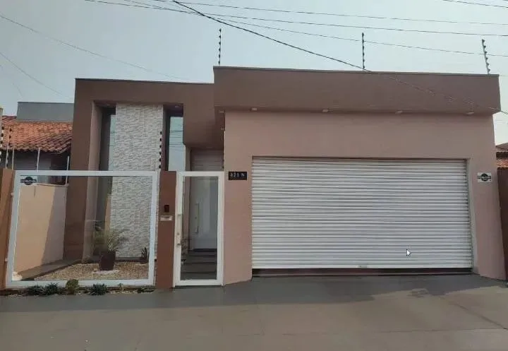 Casa à Venda 3 quartos, sendo 1 suíte no Bairro Jardim Tarumã em Tangará da Serra- MT.