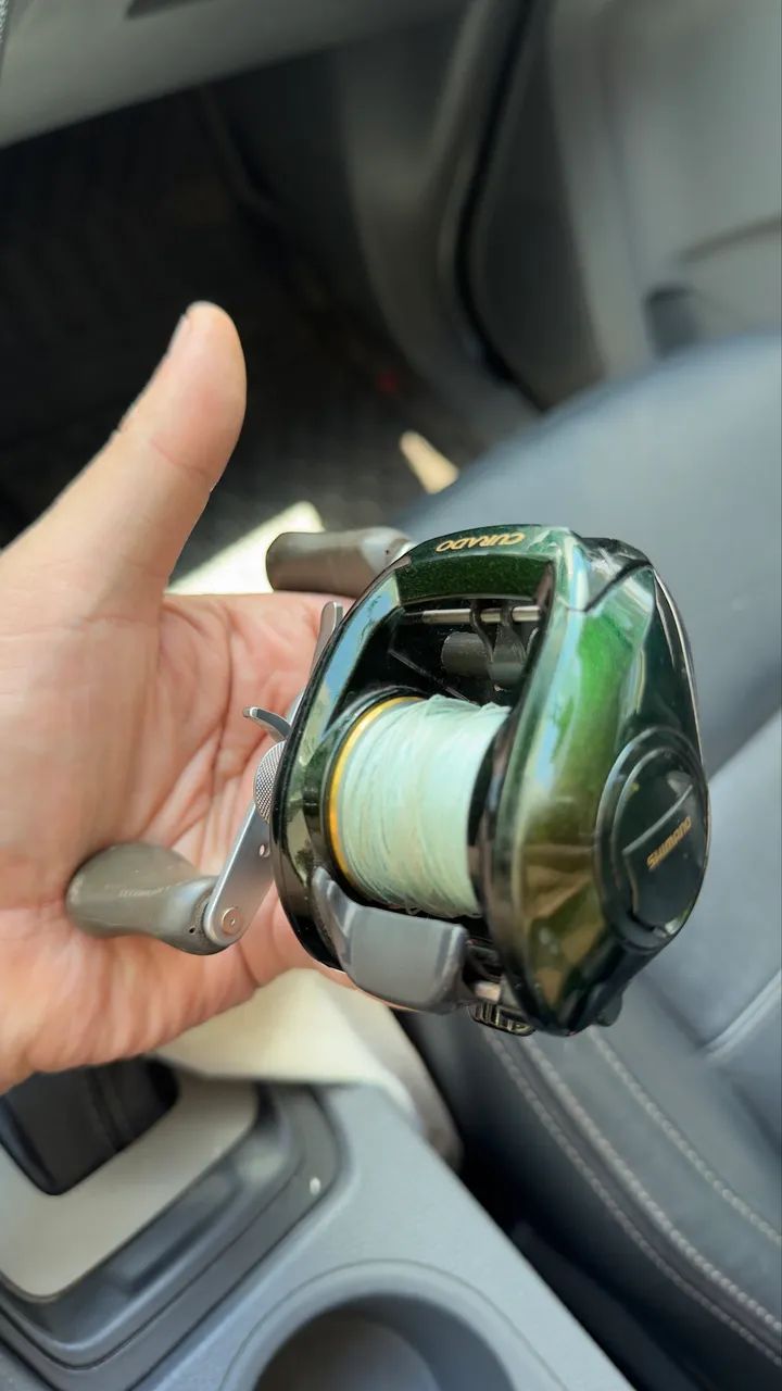 CARRETILHA SHIMANO CURADO 201 E7 - Foto 3