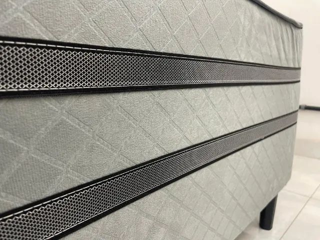 Cama Box Prestige Solteiro com Auxiliar Molas Ensacadas - Receba Amanhã - Foto 2