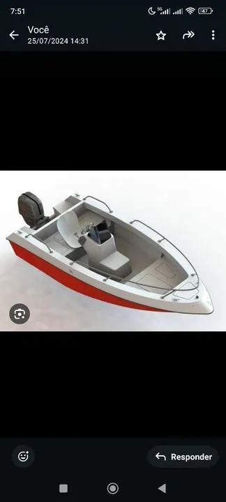Barco de fibra de 5 metros  - Foto 2