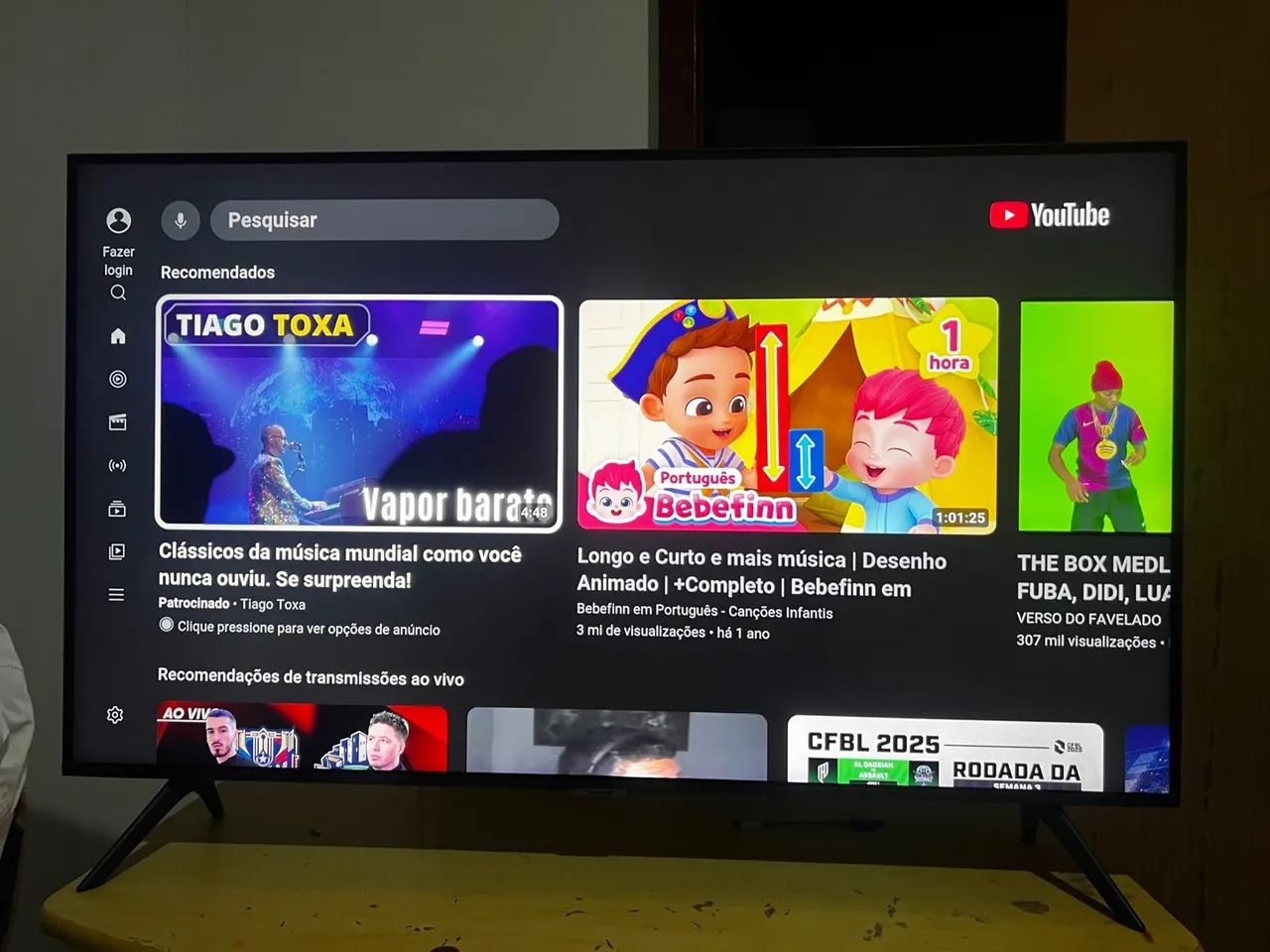 Smart TV YouTube - TVs - Lagoa da Conceição, Florianópolis 1411280039 | OLX
