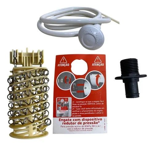 Chuveiro Hydra Ducha Eletrônica Square 127v 5500w - Foto 3