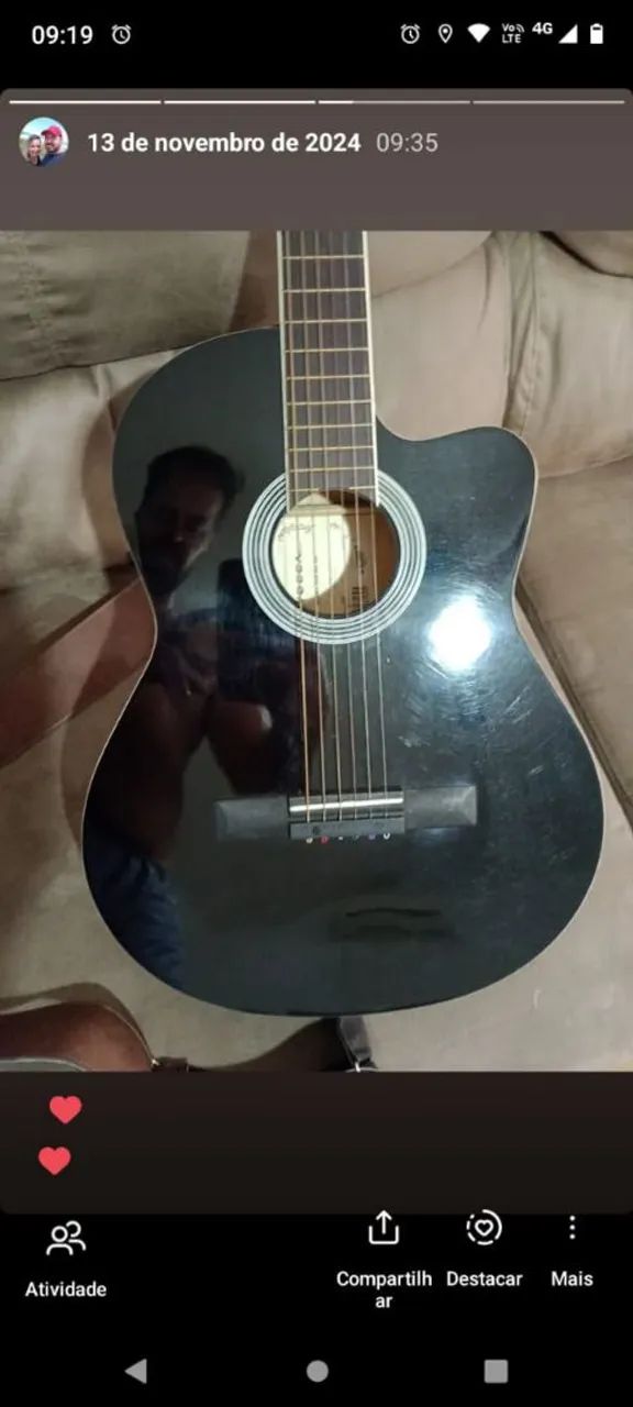 Violão elétrico 