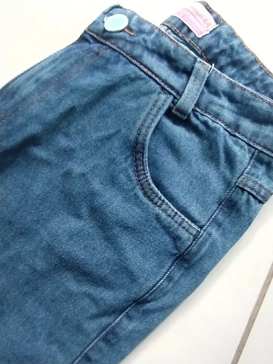 Calça Jeans Wide Leg  TAM44 - Foto 3
