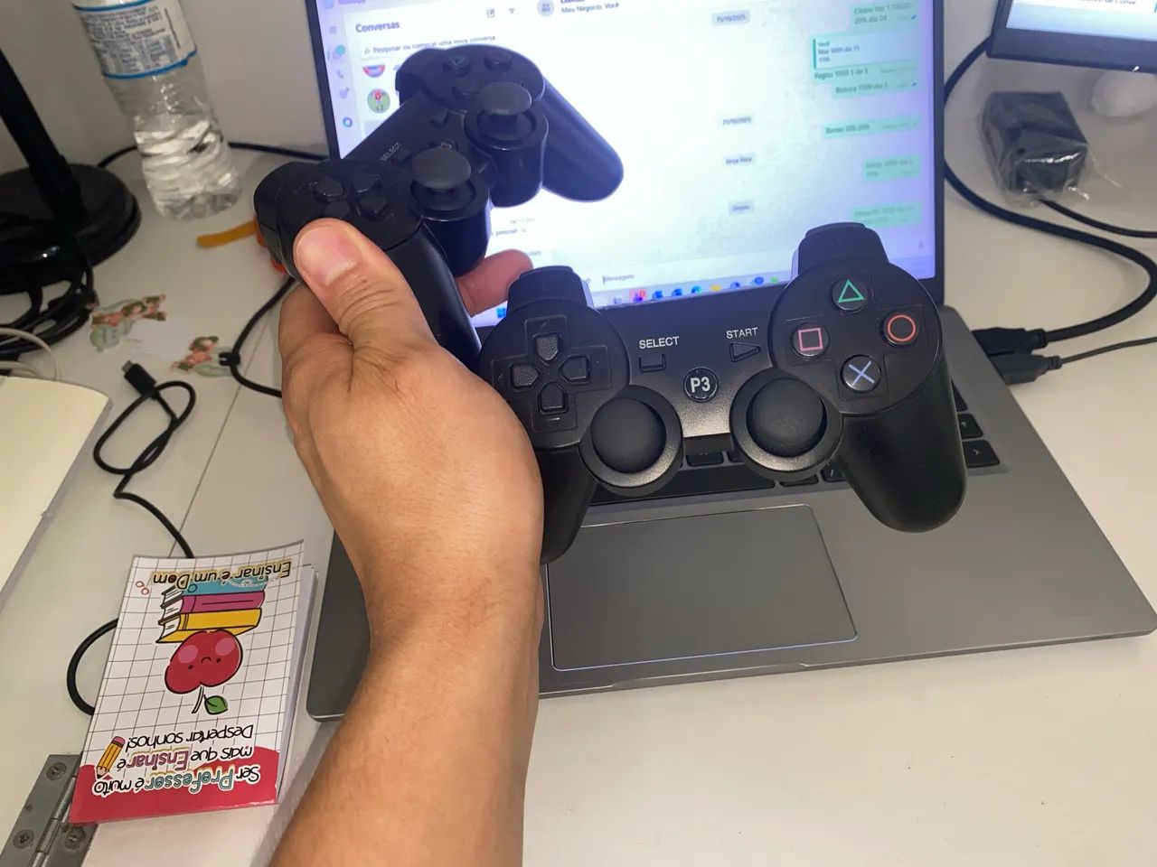 ps3 raro, branco!  - Foto 6