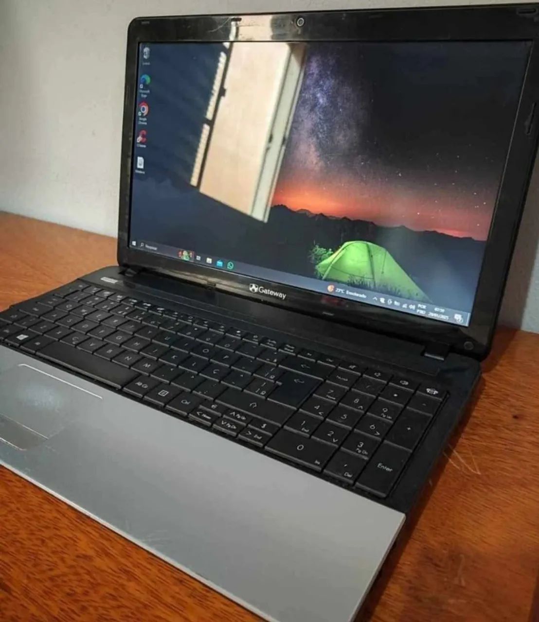 Notebook Gateway 8gb ram, teclado numérico  tela 15.6" - Foto 2