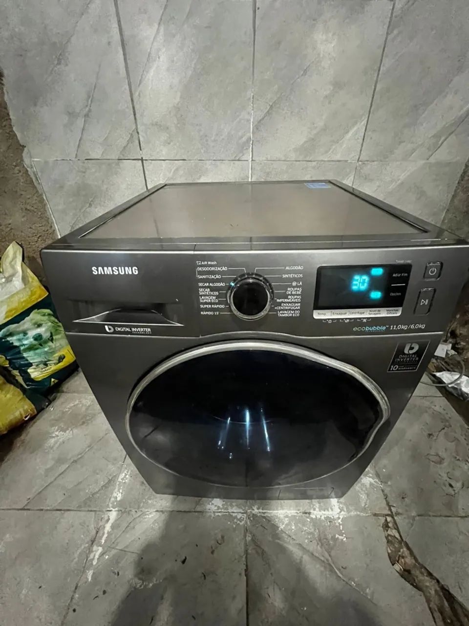 Lavadora Samsung Digital Inverte 11.0kg - Foto 6