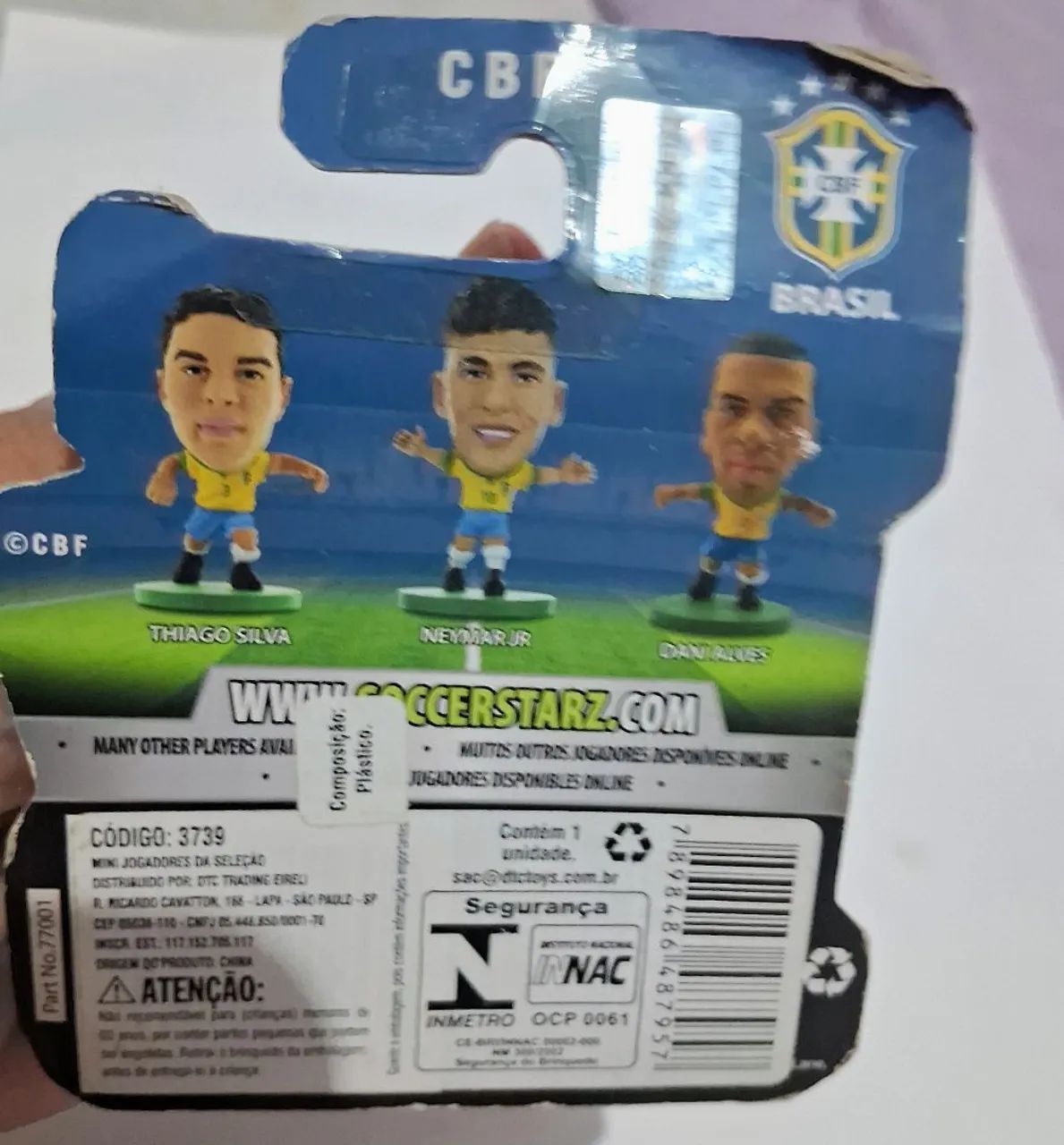 Mini Soccerstarz Neymar Jr. Figurine Dtc 373964750897453443124