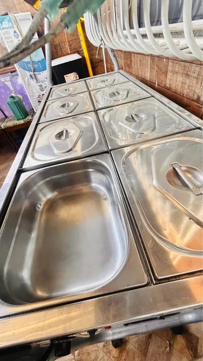 Bancada para Buffet em Aço Inox - Foto 2