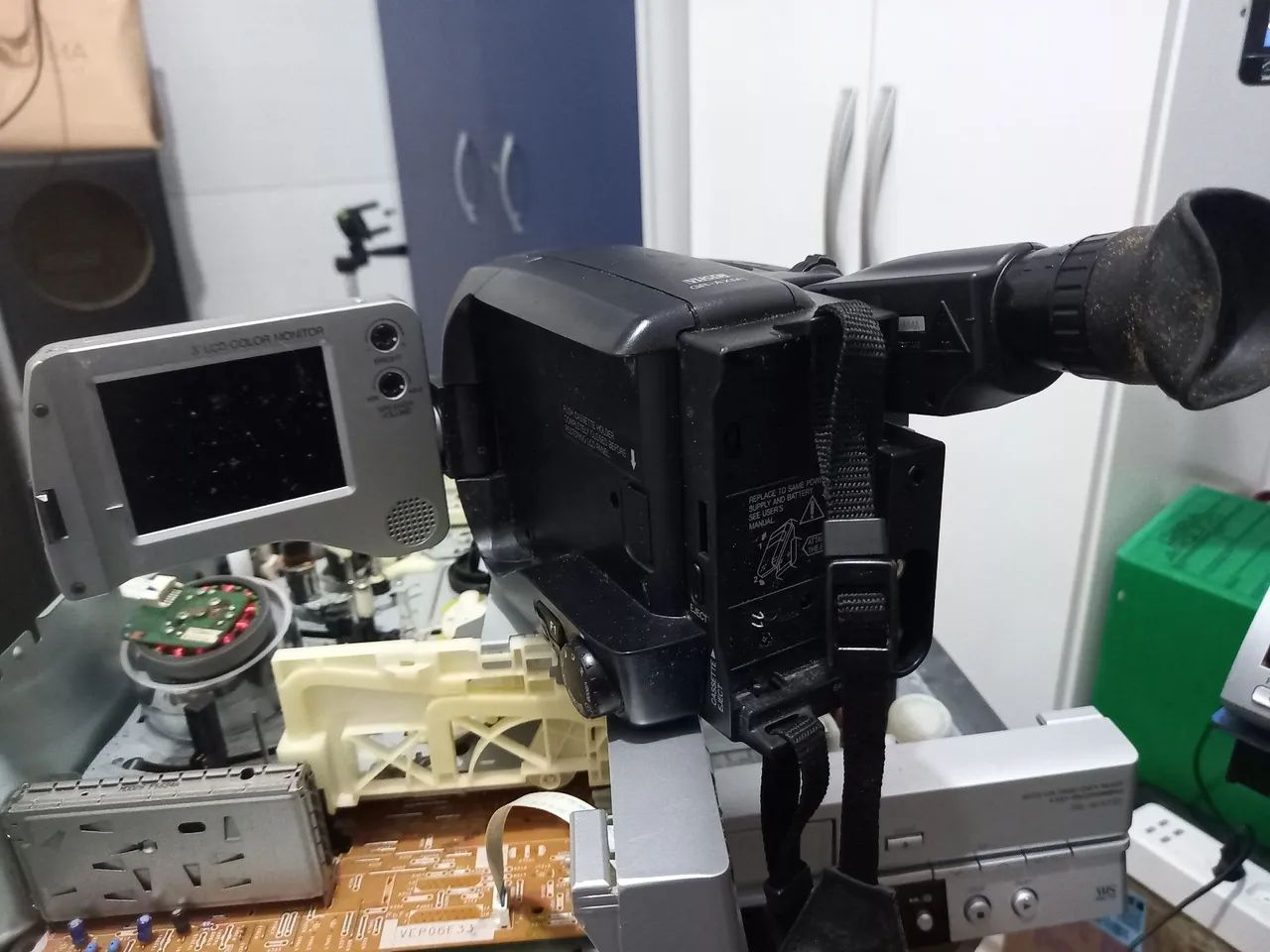 Filmadora JVC VHS-C - Foto 2
