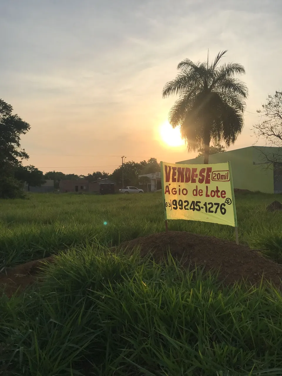 Vendo Ágio de Lote, Luzimangues, bem localizado!