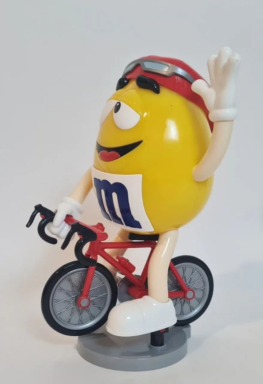 M&M's Amarelo Ciclista - Colecionável
