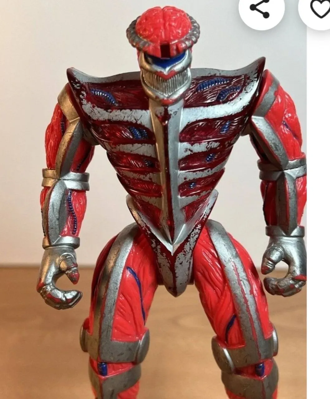 Boneco Power Rangers Lord Zedd- Coleção Anos 90